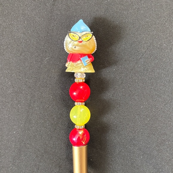 Handmade Disney Doorable Roz from Monsters Inc Pen - Picture 2 of 4